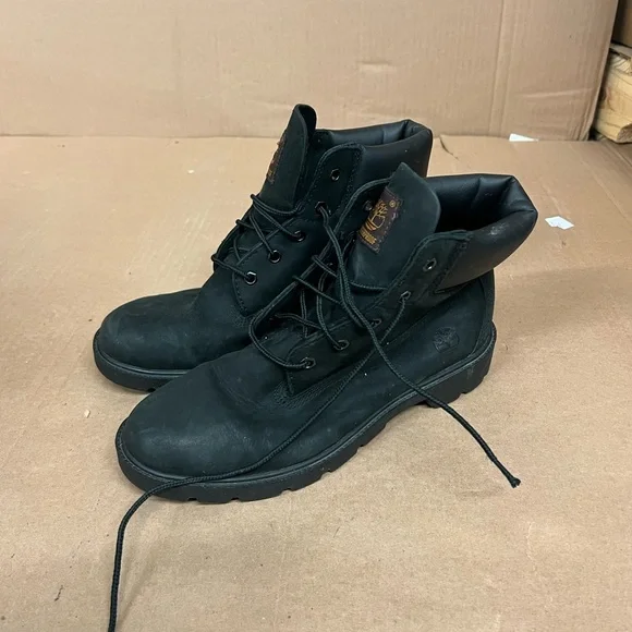 Timberland | Shoes | Timberland Black Lace Up Boots Size 65  display picture 3
